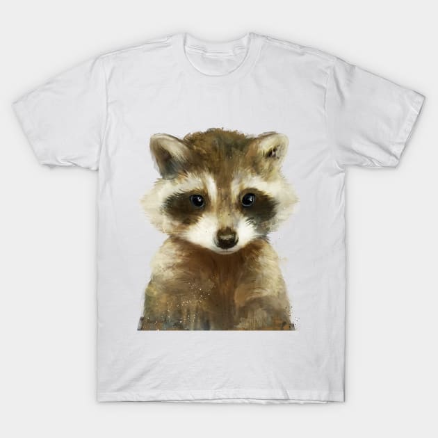 Little Raccoon T-Shirt by Amy Hamilton